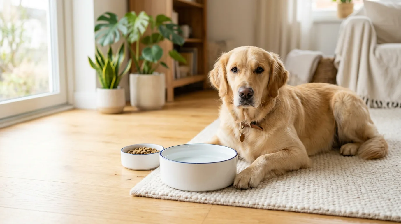 Cane e idratazione: contesto per malattie gastrointestinali del cane e cura