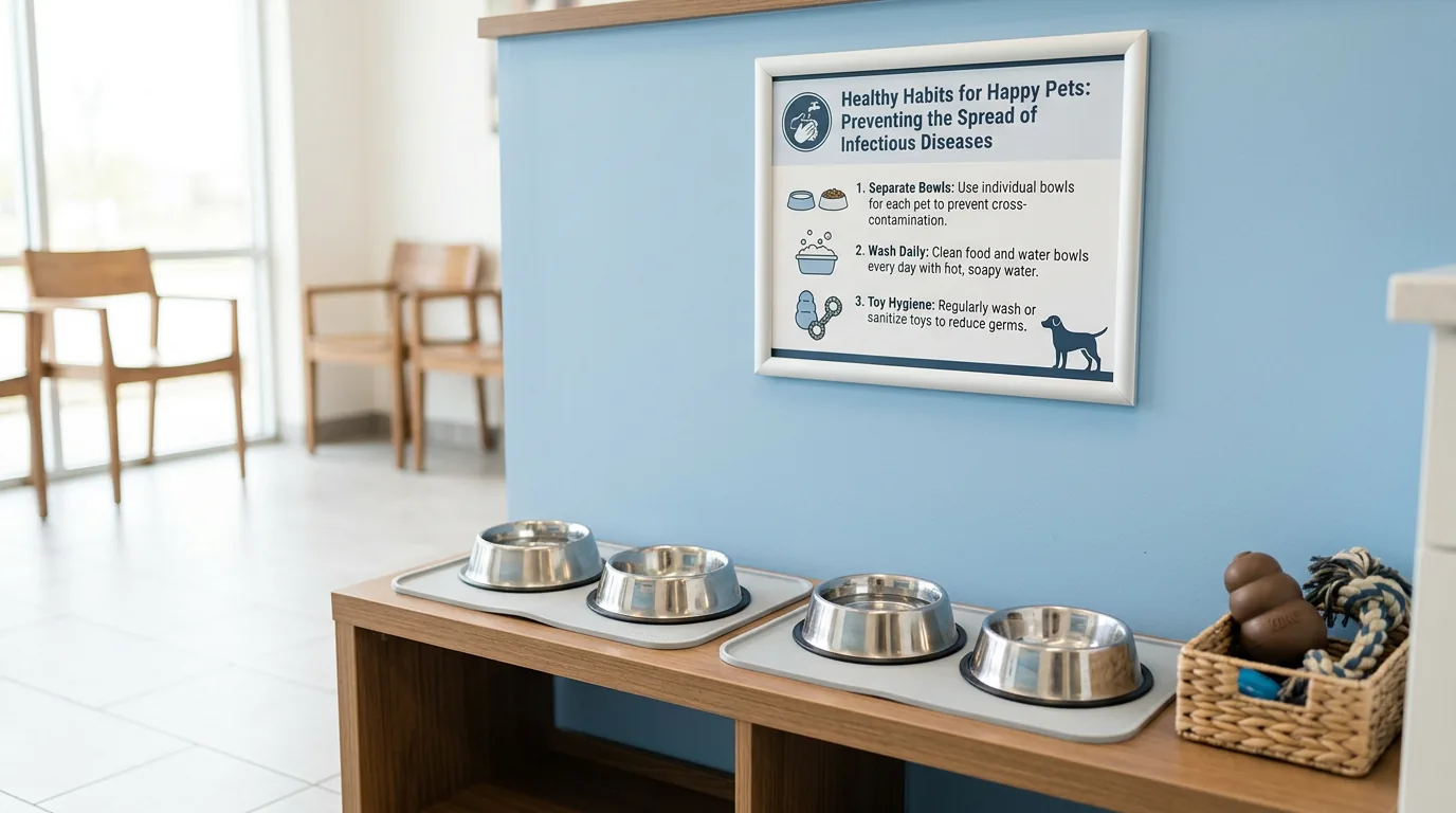 Prevenzione malattie infettive nel cane: igiene e gestione degli accessori