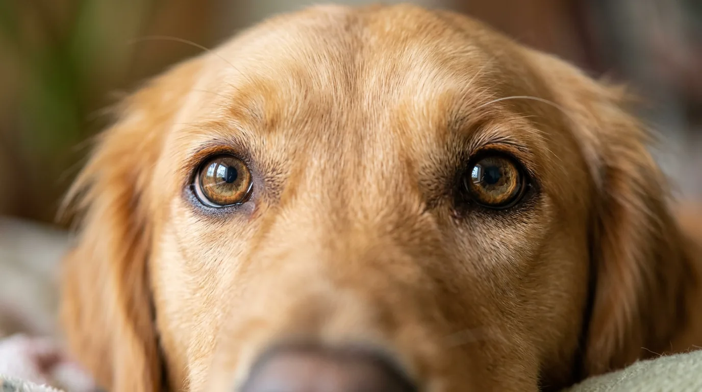 Primo piano occhi del cane: salute oculare e segni da osservare