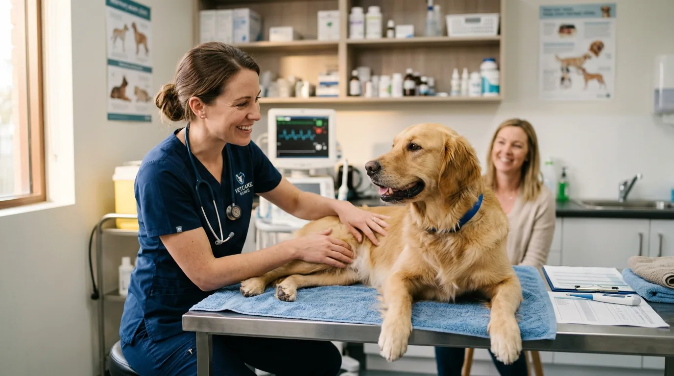 Vaccinazioni del cane in ambiente veterinario — visita e piano vaccinale