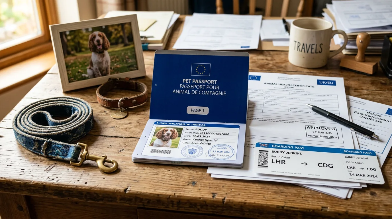 Documenti per viaggi internazionali con il cane: passaporto e requisiti